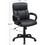 Classic Look Extra Padded Cushioned Relax 1pc Office Chair Home Work Relax Black Color HS00F1682-ID-AHD