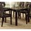 Dining Table Faux Marble Top Birch Veneer Dining Room Furniture 1pc Table HS00F2093-ID-AHD
