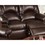 Motion Loveseat 1pc Couch Living Room Furniture Brown Bonded Leather HS00F6674-ID-AHD