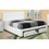 Bedroom Furniture White Storage Under Bed Full Size bed Faux Leather upholstered HS00F9314F-ID-AHD