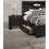 Modern Bedroom Nightstand Brown Color Drawers Bed Side Table Rubberwood HSESF00F4861