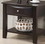 Simple Modern Look Wooden End Table Living Room Sofa Side Table Venner Drawerand Shelf HSESF00F6388