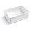 30 x 20 inch ceramic Farmhouse Apron-Front Kitchen Sink Single Bowl White JY285R