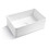 30 x 20 inch ceramic Farmhouse Apron-Front Kitchen Sink Single Bowl White JY285R