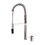 Commercial Pull Down Single Handle Kitchen Faucet Brushed Nickel JYK1903BN