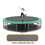 16FT Trampoline with Balance Bar, ASTM Approved Reinforced Type Outdoor Trampoline with Enclosure Net