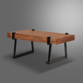 Coffee Table Kd Leg (Holo With Total Side 4") KAJSWF6046BKDXXXX