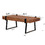 Coffee Table Kd Leg (Holo With Total Side 4") KAJSWF6046BKDXXXX
