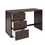Twin size Loft Bed with Drawers,Desk,and Wardrobe-Espresso LT000301AAP