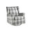 ACME Patli Swivel Chair w/Glider, Gray Fabric LV00922