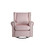 ACME Tamaki Swivel Chair w/Glider, Pink Fabric LV00923