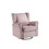 ACME Tamaki Swivel Chair w/Glider, Pink Fabric LV00923