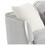ACME Kasa Loveseat w/3 Pillows, Beige Linen LV01500
