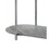 ACME Yukino Sofa Table, Gray High Gloss & Chrome Finish LV02413