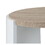 ACME Zoma Coffee Table, White High Gloss & Oak Finish LV02414