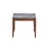 ACME Bevis End Table, Engineered Stone & Walnut Finish LV02646 LV02646