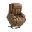 ACME Omarion Power Recliner w/Lift, Heating & Massage, Brown Leather Aire LV02997 LV02997