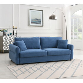 ACME Haran Sofa w/Sleeper, Blue Fabric LV03120