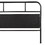 Metal Daybed Platform Bed Frame with Trundle Built-in Casters, Twin Size MF189577AAB