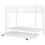 Twin over Twin Bunk Bed with Trundle, White MF286642AAK