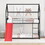 Twin over Twin Metal Bunk Bed with Slide,Kids House Bed Black+Red MF313919AAJ
