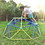 Kids Climbing Dome Jungle Gym - 6 ft Geometric Playground Dome Climber Play Center with Rust & Uv Resistant Steel, Supporting 800 lbs MS282178AAL