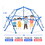 11ft Geometric Dome Climber Play Center, Kids Climbing Dome Tower, Rust & UV Resistant Steel Supporting 900 LBS MS306992AAC