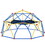 10ft Geometric Dome Climber Play Center, Kids Climbing Dome Tower with Hammock, Rust & UV Resistant Steel Supporting 1000 LBS MS322583AAC