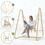 Swing Chair Handmade Macrame Swing Hammock Chair with Stand MX318449AAA