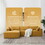 111.5*72"Minimalist Style Modular Sectional Sofa,Wrinkle-resistant Chenille Couch Set,L-Shaped Sleeper Sofa Bed for Living Room,2 PIC Free Combination,No assembly Require,3 Colors N723S9587F