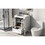 24" Bathroom Vanity with Sink, Bathroom Vanity Cabinet with One Drawer and Doors, Adjustable Shelf, Solid Wood and MDF, White N725P170590K