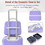 Hardshell Luggage Sets 4 Pieces 20"+24"+28" Luggages and Cosmetic Case Spinner Suitcase with TSA Lock Lightweight N732P170218I