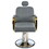 Premium Reclining barber Chair Salon Chair for Hair Stylist with Heavy Duty Hydraulic Pump, 360&#176; Rotation, Tattoo Chair Shampoo Beauty Salon Equipment, Max Load Weight 400 lbs, Gray N753P181908G