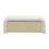 Upholstered Ottoman with Drawer, White N757P303234W