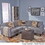 Mirod 5 - Piece Upholstered Sectional Sofa N760S0000006E