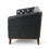 Mirod 81" PU Sofa,Tufted Back,Solid Wood legs,Living Room and Study N760S0000008B