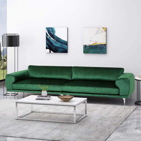 Mirod Comfy 4-seat Sofa with Metal Legs, Modern for Living Room and Study N760S0000024V