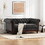 VIVALUX 59.44" Chesterfield Velvet Loveseat Sofa,2-Person Rolled Arm Dutch Plush Upholstered Sofa Couch with Tufted Button for Living Room, Bedroom, Small Places,Dark Gray N762P178705E