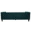 3-Seater Sofa, Upholstered Tufted Coach, Velvet Sofa, Green N765P165496
