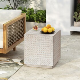 MGO Cube Side Table N770P200252A