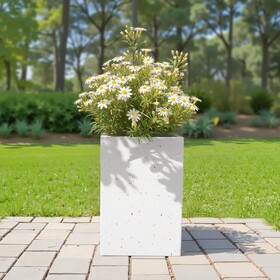 MGO Handmade Rectangle Planter Box, 20"H, White N772P277538W