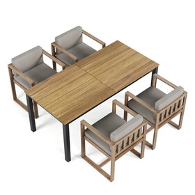 Patio Dining Table and Chairs Set of 5 N779P195385L-2_64274.00