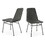 DINING CHAIRS Dark Brown(SET OF 2) N779P201261D