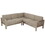 Cape Coral Outdoor Aluminum Sectional Sofa Set N822S00001