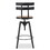 Metal Chair With Wooden Seat N827P202276