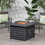 Square Iron Fire Pit - 50000BTU N829P202438