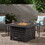 Square Iron Fire Pit - 50000BTU N829P202438