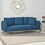 Navy Blue 2-Seater Sofa, Fabric, Soft N832S00006