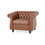 Comfy Arm Chair With Tufted Back, Modern For Living Room, Bedroom And Study N837P203400