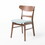 2 Pieces Dining Chairs, Solid Wood, Mint N838P203107